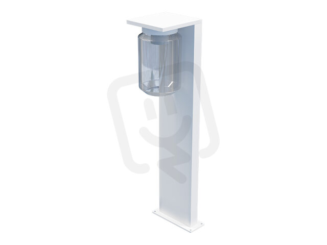 Venkovní sloupkové svítidlo CANDELA IP54 Bílá PANLUX PN42106001