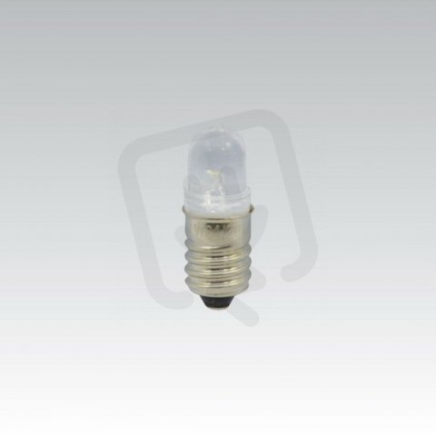 žárovka LED 230V E10 BÍLÁ