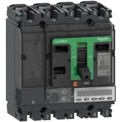 Jistič ComPacT NSX100HB2 100kA AC 4P 100A 5.2E SCHNEIDER C10W45E100