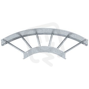 OBO LB 90 1150 R3 FT Oblouk 90° pro kabelový žebřík 110x500 Ocel žár.zinek