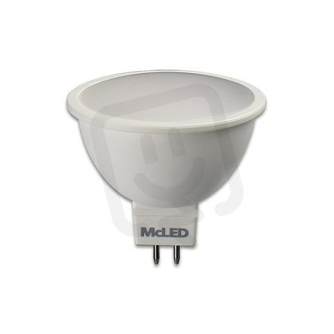 LED žárovka GU5.3 12V 4,6W 4000K CRI80 vyz. úhel 100° use 360° 400lm 550mA
