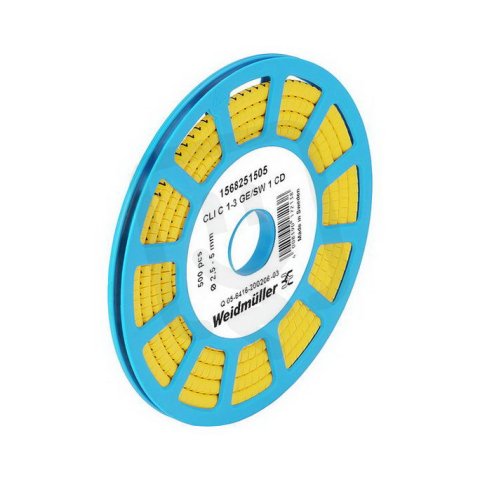 Značení vodičů CableLine CLI C 1-3 GE/SW 3 CD WEIDMÜLLER 1568251511