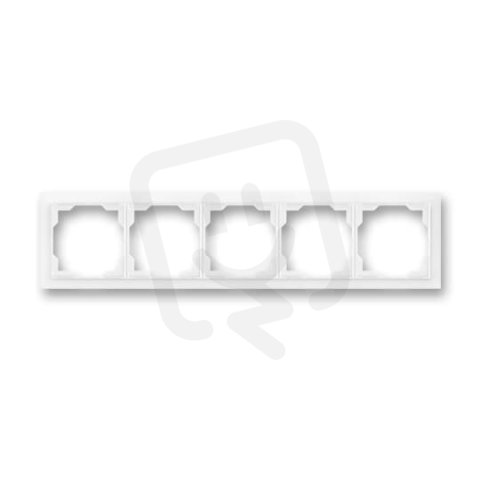 NEO Pětirámeček ledová bílá ABB 3901M-A00150 01