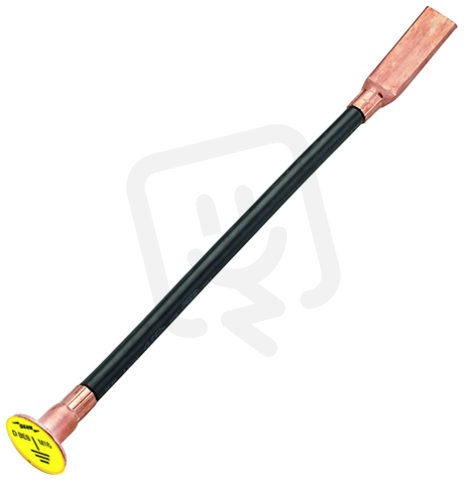 Dehn 419501 Měděnný zemnící bod s kabelem NYY-O M16 styčnice 80X30mm D 700mm