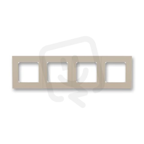LEVIT Čtyřrámeček macchiato/bílá ABB 3901H-A05040 18