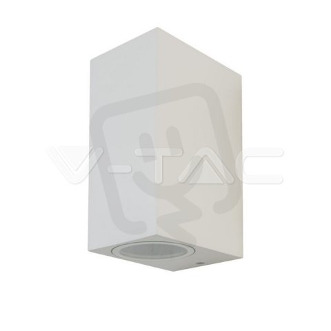 Wall Sleek Wall Fitting  Square White Bo
