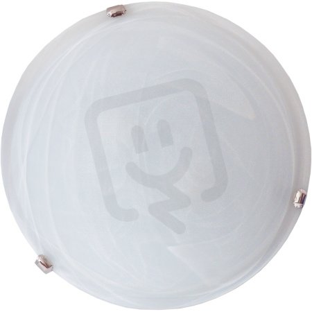Stropní a nástěnné svítidlo Barborka 400 chrom 2x60W IP20 E27 COMPOLUX 912194/72