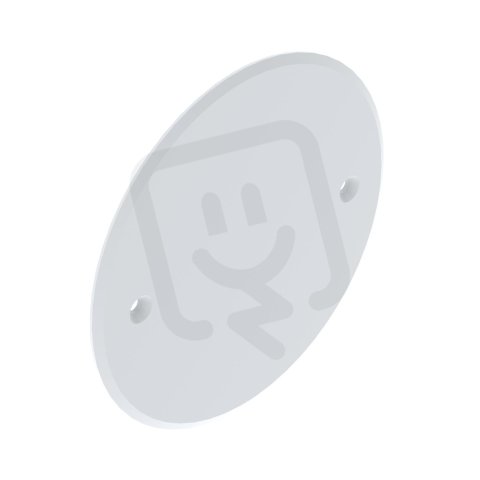 OBO ZA 60-D Univerzální víko pro krabici pod omítku/do dytých stěn O84mm bílá