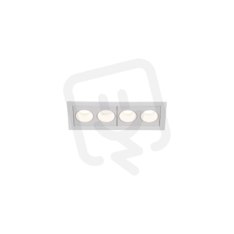 MILANDOS 4, stropní zápustné svítidlo bílé 3000 K 45°    SLV 1005410