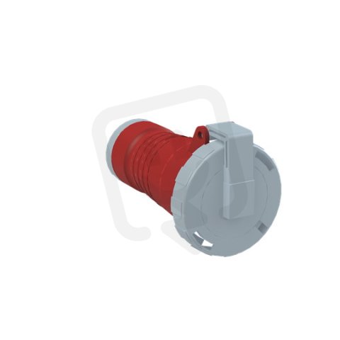 Zásuvka spojovací 5p. 32 A IP67 6 h šedá-červená 432C6W ABB 2CMA166618R1000