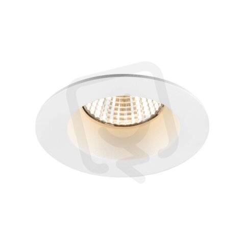 NEW TRIA 68 stropní vestavné svítidlo 2700K 38° IP20 / IP 65 kulaté bílá