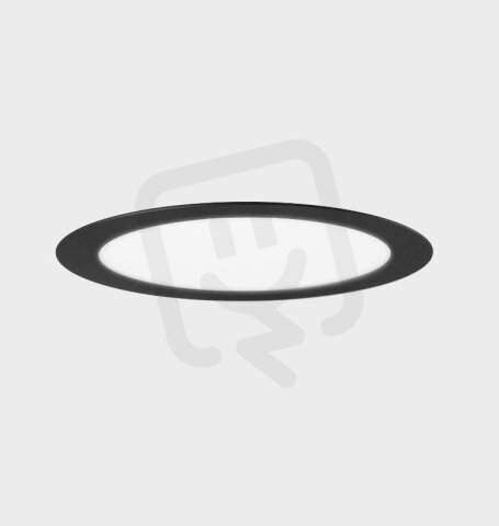 DISC  Recessed with Frame Black-Black 24