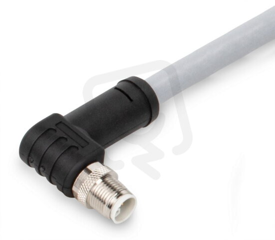 Napájecí kabel Zástrčka M12L  úhlová 5pól. WAGO 756-3504/050-100