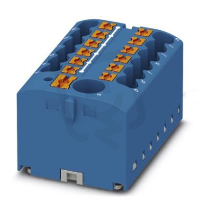 PTFIX 6/12X2,5-G BU Blok rozvodek 3273484