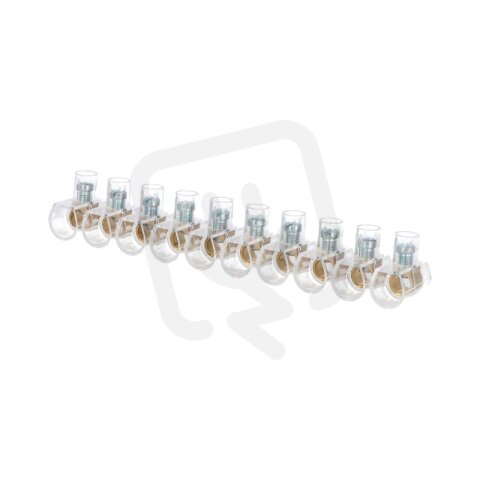 Svorkovnice instalační BK 60 (Boxline) jednostr. T130 PC 10x6mm2 transp. 1000231