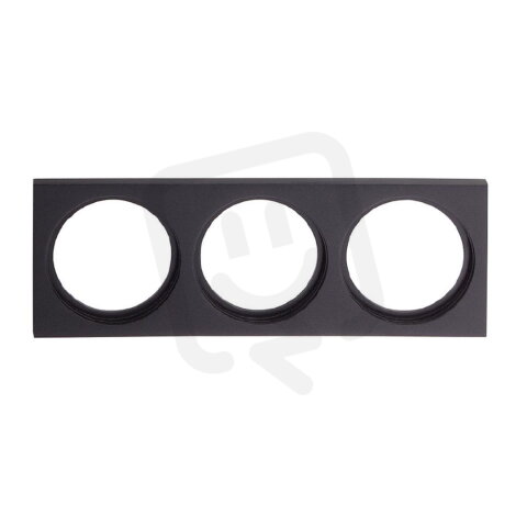 XCLUB FRAME for 3 LED module for CU02 BK