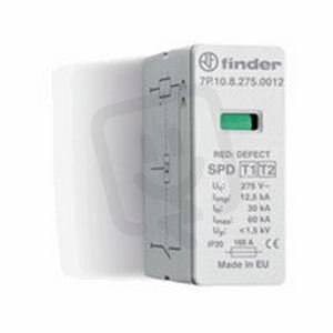 Modul výměnný varistor, 275VAC, Iimp 25kA FINDER 7P.10.8.275.0012