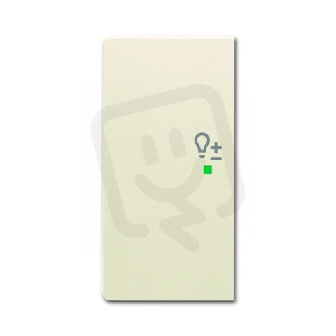 ABB Future linear,Solo Kryt 2nás levý symbol stmívání slonová kost SRD-2-L-82