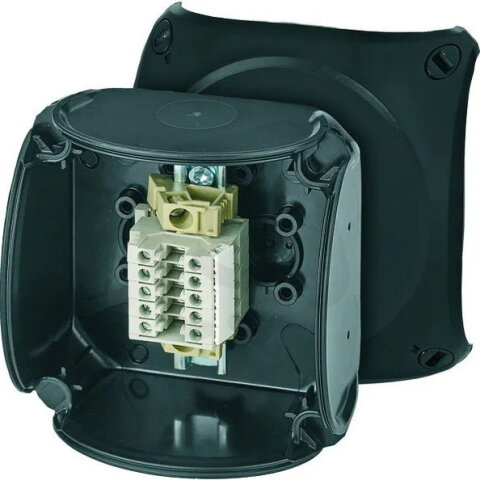 Kabelová rozvodka 1,5-2,5 mm2, 5 svorek WKM, zóna Ex 2 a 22 HENSEL RX 0205 T
