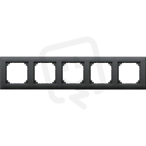 Rámeček M-Plan 5násobný Antracit SCHNEIDER 486514