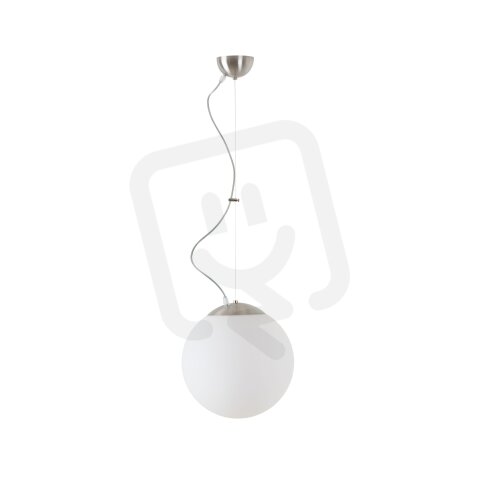 Závěsné svítidlo se skleněným stínidlem OSMONT ADRIA L2 10W IP40 E27 nerez