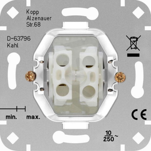504000009 Flush mounted series pushbutto
