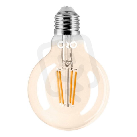 LED žárovka ORO AMBER E27 G80 4W WW LED-POL ORO33242
