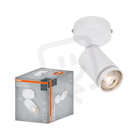 LED SPOT PULSE WHITE 1XGU10 ROUND OSRAM 4099854587931