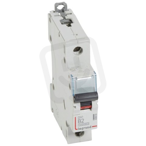 DX3 JISTIČ, 1 PÓLOVÝ, CHAR. B,2A 10000A/16KA LEGRAND 408866
