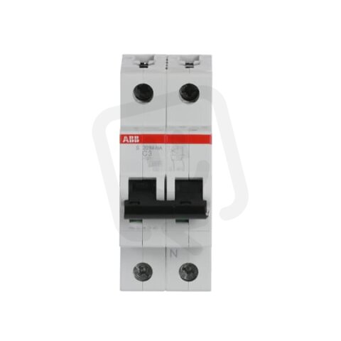 ABB S201M-C3NA jistič 1F odpojení N vodiče (1+NA) 3 A char. C 10kA