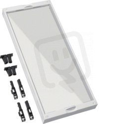 univers N 1600 A-SD 600x250mm transparentní kryt HAGER UC41BAKL