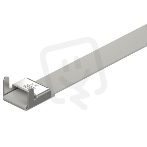 OBO SBF 15-1000 A2K Upínací pás 15x0,5x1000 sytě černá Nerez