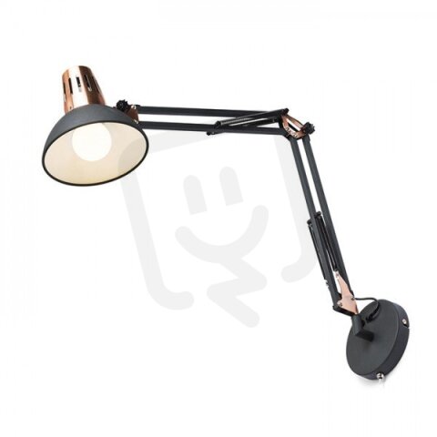 ANTE nástěnná černá měď 230V E27 28W RENDL R12651