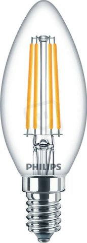 Svíčková LED žárovka PHILIPS CorePro LEDCandle ND 6.5-60W B35 E14 827 CL G
