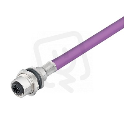 Kulatý zásuvný konektor SAIE-M12B-PB-0.5U HW WEIDMÜLLER 1279480050