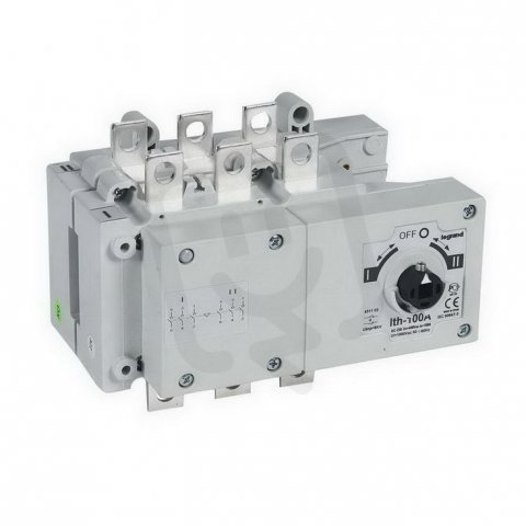 DCX-M PŘEPÍNAČ 100A 3P VELIKOST 2 LEGRAND 431102