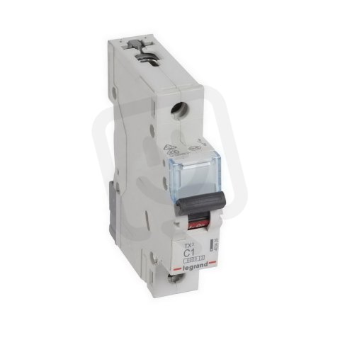 TX3 JISTIČ, 1 PÓLOVÝ, CHAR. C, 1A 6000A LEGRAND 403426