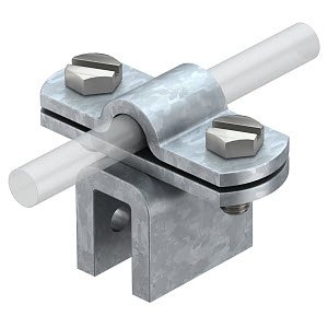 OBO 270 8-10 FT Lemová a konstrukční svorka, 8/10mm, Ocel, žárově zinkováno