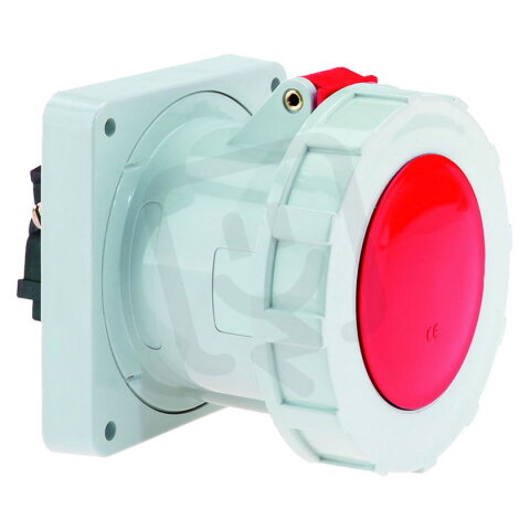 Zásuvka vestavná 125A 5p 400V IP67 6h BALS 13451
