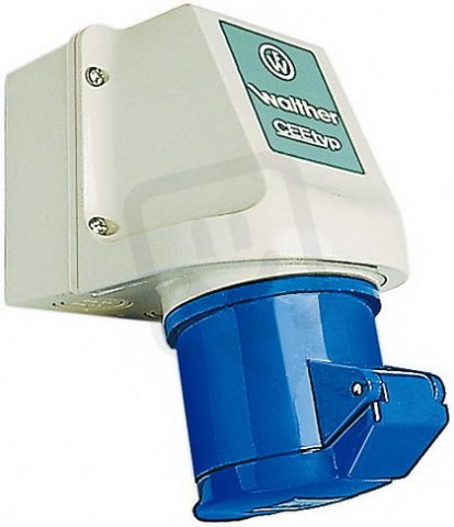 Walther 131306 Nástěnná zásuvka 32A 3P 230V 6h IP44