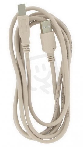 USB připojovací kabel A-B, 1,8 m, šedý KOPP 33369592