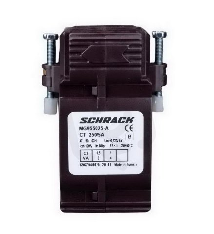 Trafo měřící 250/5A, 40x10mm SCHRACK MG955025-A
