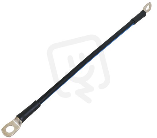 CuStAl-kabelová oboustranná propojka uzemnění s kabelovým okem prům. 17mm L500mm