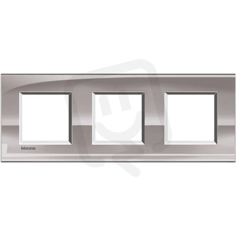 Legrand LNA4802M3NS BT LLT Rámeček HRAN. 2+2+2M NIKL