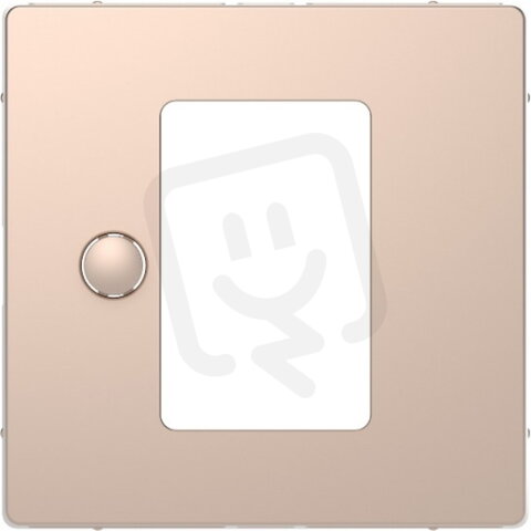Centrální deska Merten D-Life pro termostat Brushed Gold SCHNEIDER MTN5775-6051