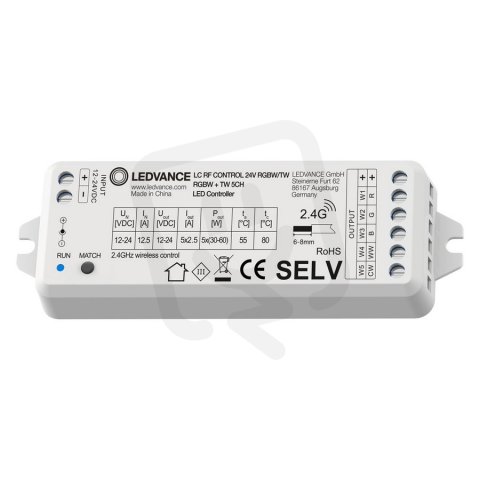 LC RF CONTROL 24V RGBW/TW FS1      LEDV