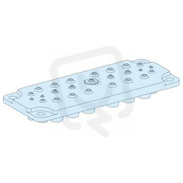 Schneider 08872 Membránová průchodka FL21