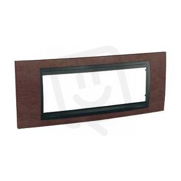 Unica Top Krycí rámeček šestimodulový, Tabaco/Grafit SCHNEIDER MGU66.106.2M4