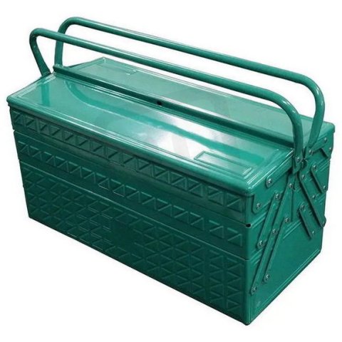 Montážní basa na nářadí kovová 465x215x235mm 5 přihrádek HONITON HA105