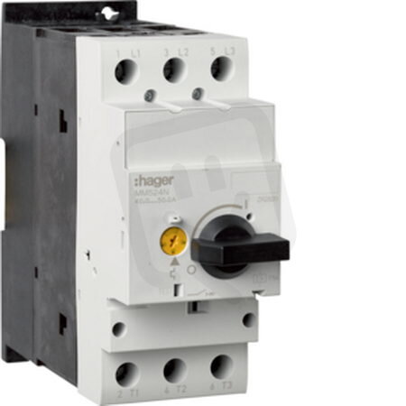 Motorový spouštěč 3-pól. velikost 2, 40-50 A HAGER MM524N